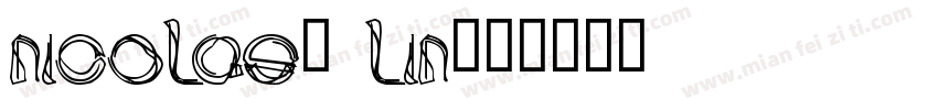nicolas. lin字体转换